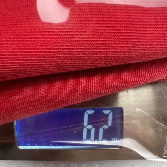 Life Is Good Top Women Large Red Crusher Tee Classic Fit Snowflake Heart Holiday - Picture 11 of 12